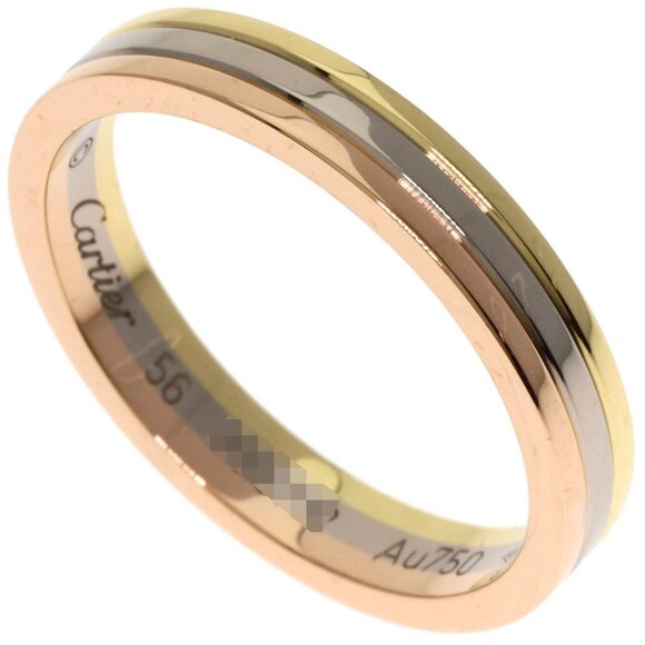 CARTIER 18k Yellow Gold Ring #56 - Picture 1 of 6